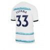 Chelsea Wesley Fofana #33 Bortatröja 2022-23 Korta ärmar